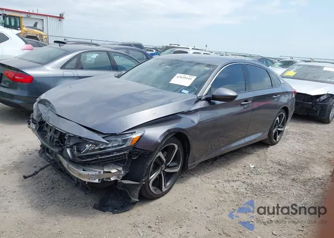 2018 Honda Accord Sport from USA, damaged, VIN 1HGCV1F33JA179413